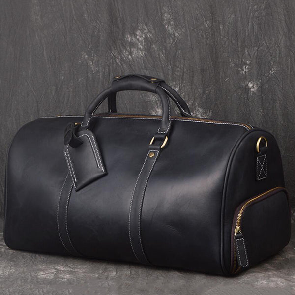 Monogrammed travel bags, Monogram leather duffle bags