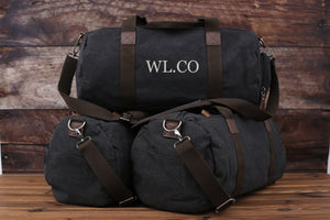 BULK SALE Groomsmen Gift Duffle Bag, Set of 5+ Men's Duffle Bag, Overnight Bag, Weekender Bag