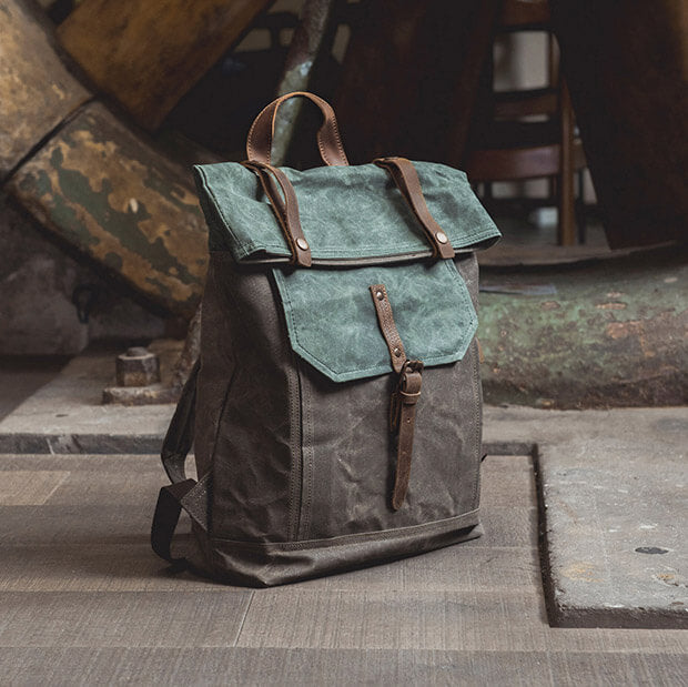 Canvas Backpack Vintage Style Quality Backpacks Rucksack School