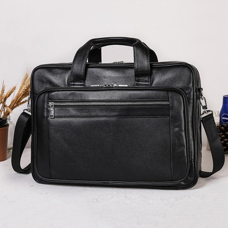 Vintage Computer Leather Laptop Messenger Bags for Chile | Ubuy