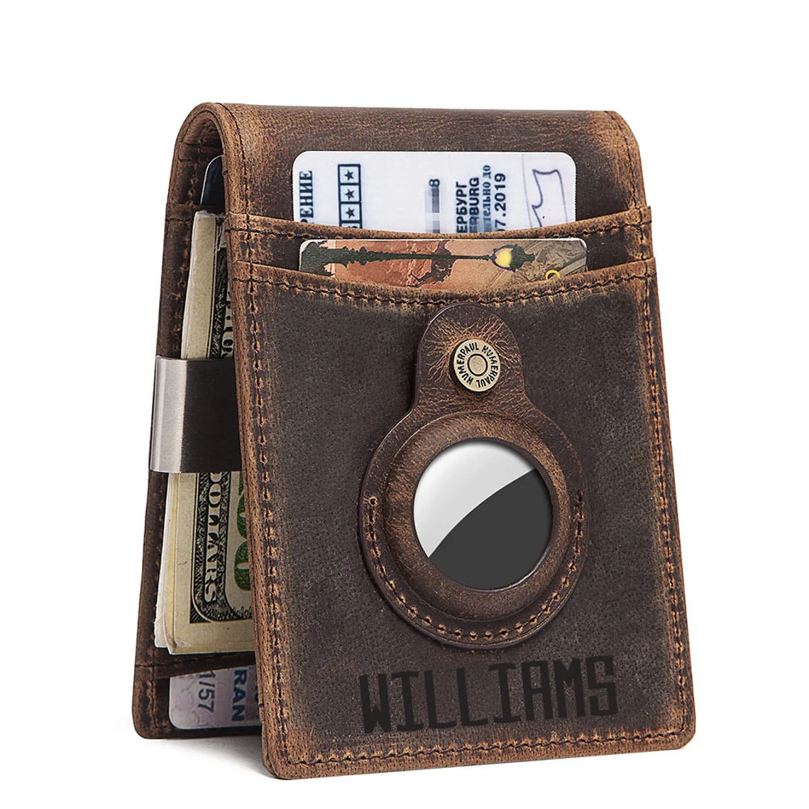 Gift Set - Elegant Efficiency: Men's Wallet and Money Clip Gift Set – Brown  Bear